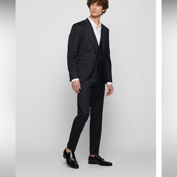 Hugo Boss NIB Black Double-Monk Shoes size 9.5 - Picture 10 of 10